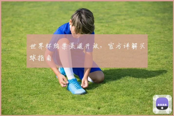 世界杯购票渠道开放，官方详解买球指南